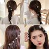 12 Pcs Mini Pearl Hair Clips, Small Claw Clips, Sweet Artificial Bangs Clips Decorative Hair Accessories For Women Girls Leekous