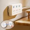 1/4Pcs Strong Magnetic Hooks Home Office Wall-Mounted Remote Control Magnet Holder Keys Anti-Lost Hanging Hanger Organizer Hook
