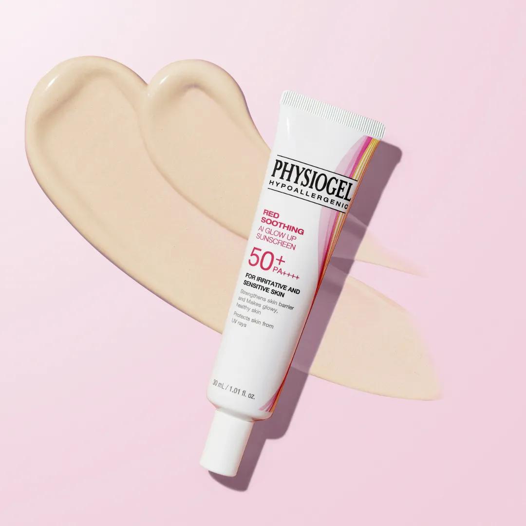 PHYSIOGEL Red Soothing AI Glow Up Sunscreen 30ml
