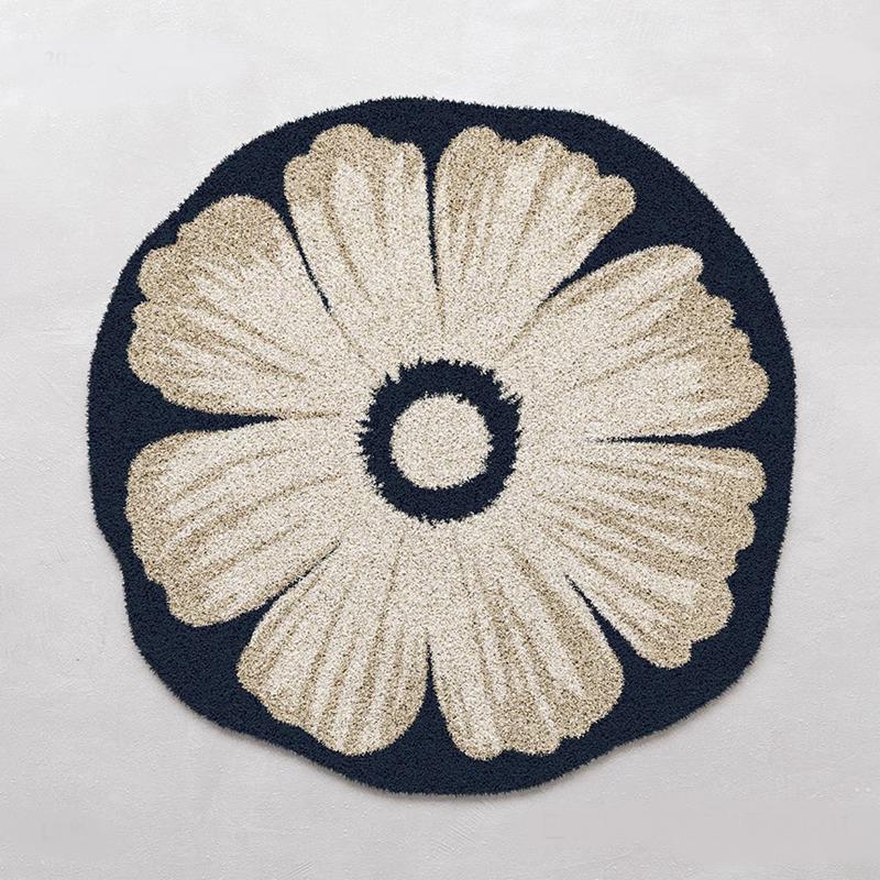 

Необычные ковры для украшения гостиной, пушистые коврики для декора спальни, мягкий ковер, утолщенный градиентный напольный коврик diameter 160cm