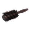 Wooden Handle Round Comb Solid Wood Hair Brush Hair Care Roller Comb  Women Use
