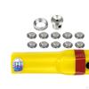 Electric Billiards Cue Kit Burnisher with 10 Sanding Discs Accessories 6.3x1.8x1.6inch