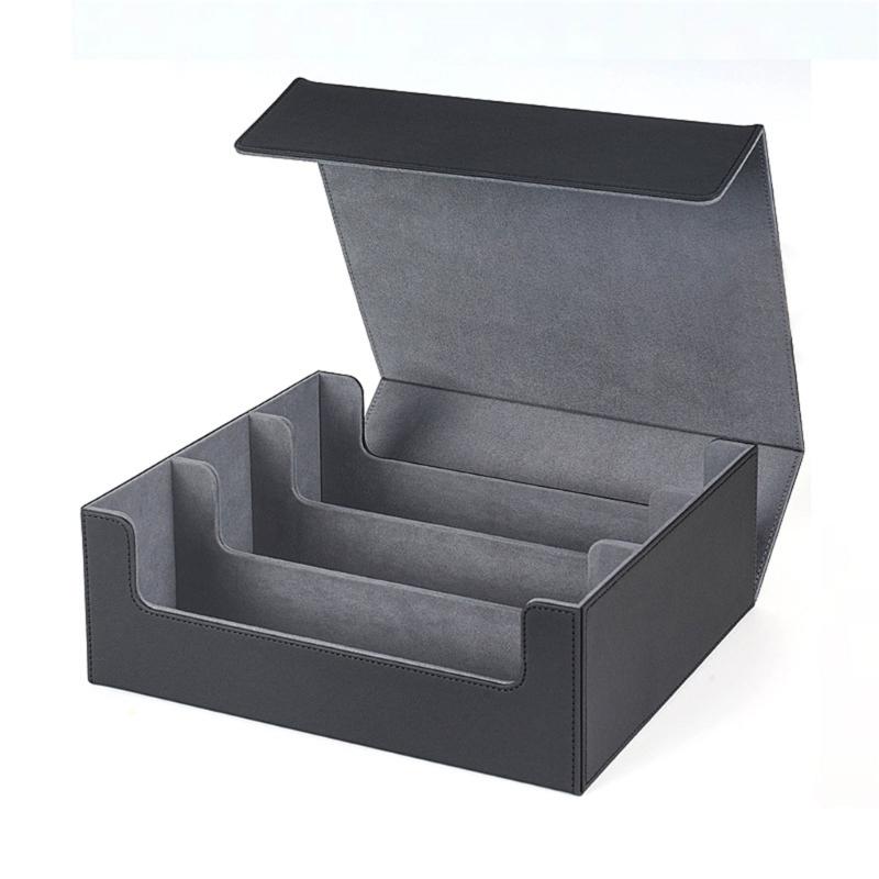 Versatile Card Storage Box with Strong Magnetic Closure for Collect Enthusiasts