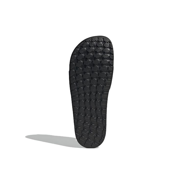 Adidas Originals Adilette Thick Sole Slip-On Non-Slip Slide Sandals Unisex Footwear Black White GX1808