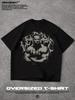 T-shirt de Gym, Oversize avec Impression de Kevin Levrone, Noir