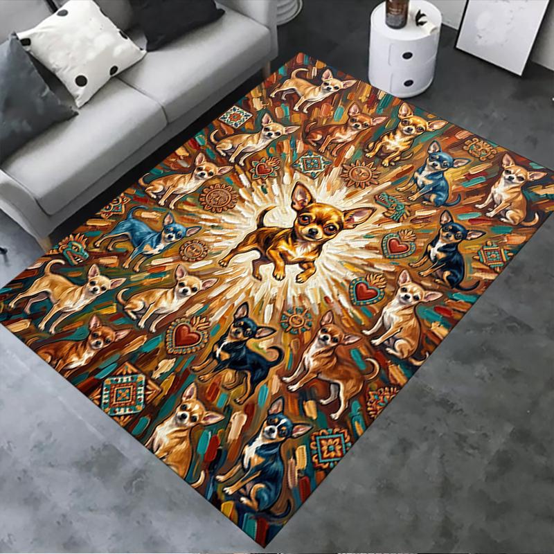 2025 New Cute Puppy Carpet Rug for Living Room Bedroom Home Sofa Decoration,Kids Play Non-slip Floor Mat