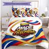 Colombia Football Printed Bedding 3 Piece Set Cozy Breathable Bed Cover Set As Housewarming Holiday Gift