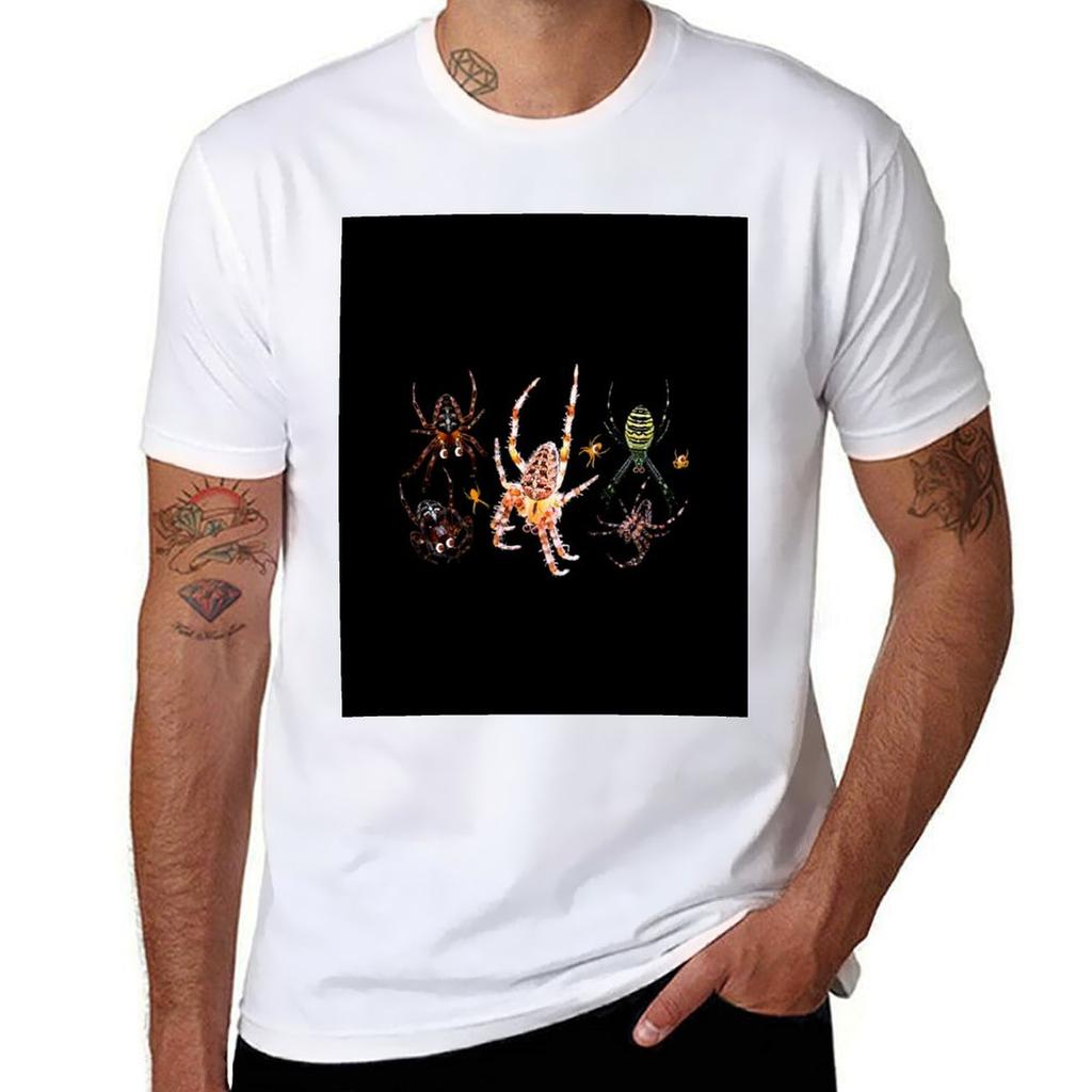 Spiders - t Cute Arachnid Halloween Gifts plain shirt Creepy shirt man t man designer T-Shirt
