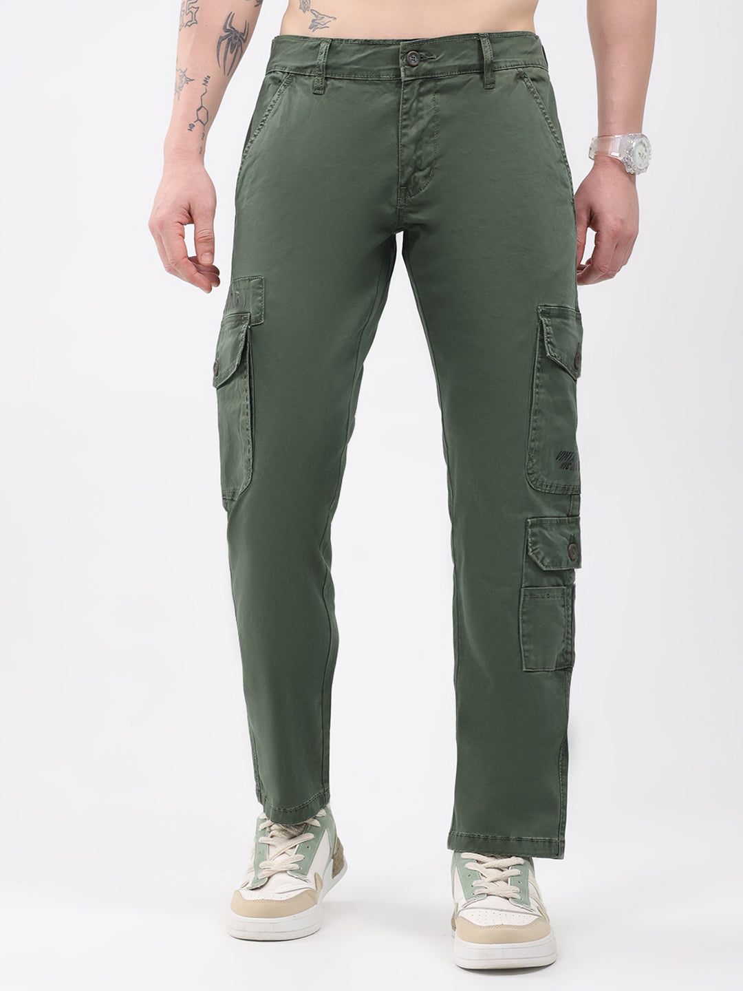 Monte Carlo Men Trouser Olive 34 оливковый