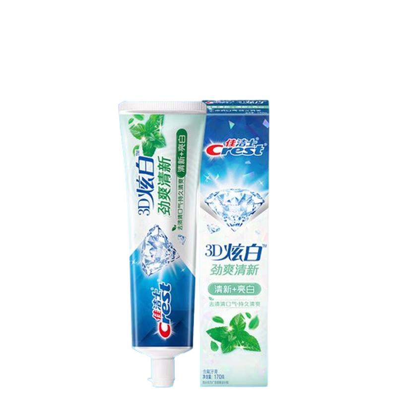 

Crest 3D White Fresh Mint Toothpaste