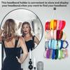 Large Capacity Hairbands Organizer Hanging Wall Hair Accessories Stand  For Women Girls