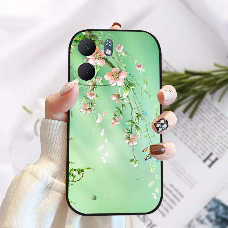 For OPPO A5X Case Fashion Painting Black TPU Soft Silicone Case For OPPO A5X 5G CPH2733 OPPOA5X 4G CPH2725 Back Cover Shell Capa