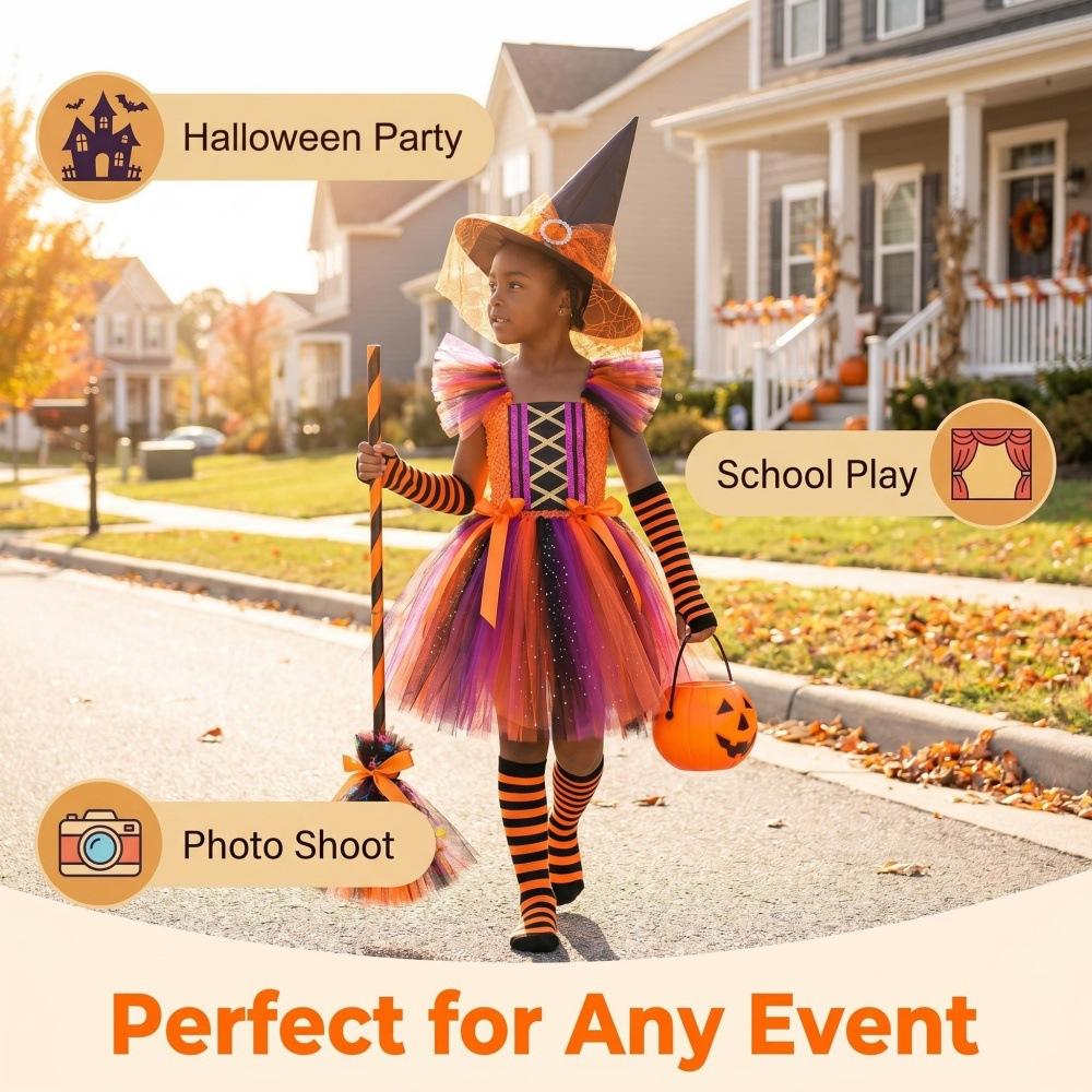 Halloween Themed Kids Clothing Set, Costume Outfit for Boys and Girls