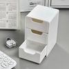 Mini Desktop Drawer Organizer - Tabletop Stationery & Sundries Storage Box