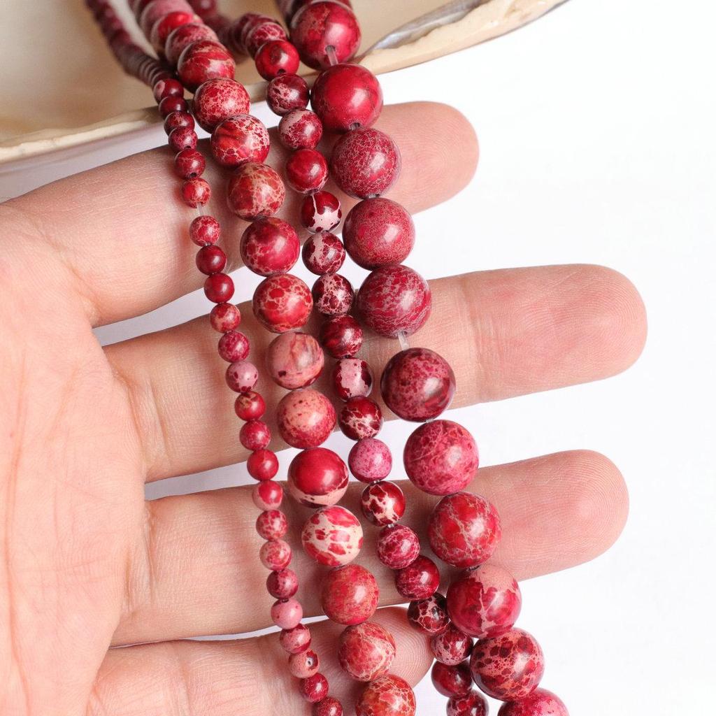 Emperor Pine Natural Stone Beads for DIY Jewelry Accessories
