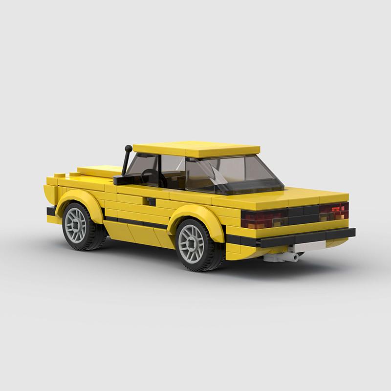 320i MOC Car Super Race Speed Great Vehicle Rally Sports Model Building Block Racing Brick Toy Christmas Gift City Technical
