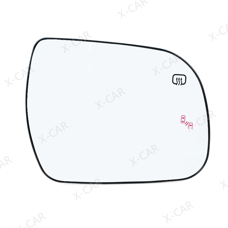 For Toyota Sienna 2011 2012 2013 2014 2015 2016 2017 2018 Rearview Side Mirror Glass Lens Bilnd Spot Heating