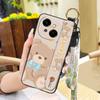 Waterproof Kickstand Phone Case For Tecno POP9 4G/Spark GO 1/KL4 Ring Silicone Wrist Strap Soft case Cute Phone Holder
