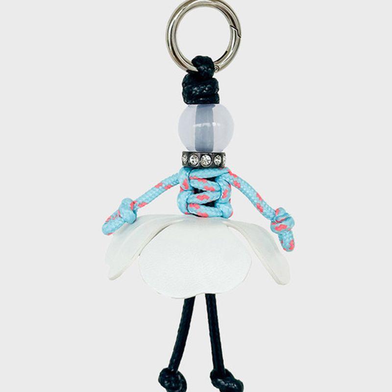 

VERRYTASTE Verry Girl/Boy Keyring - option 6 Sky blue + ivory