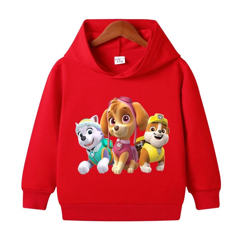 Child Paw patrol Hoodie Children's Clothing For Girls Baby Boy Clothes Spring Autumn Sweatshirts Boys Cartoon Clothes Hoodie