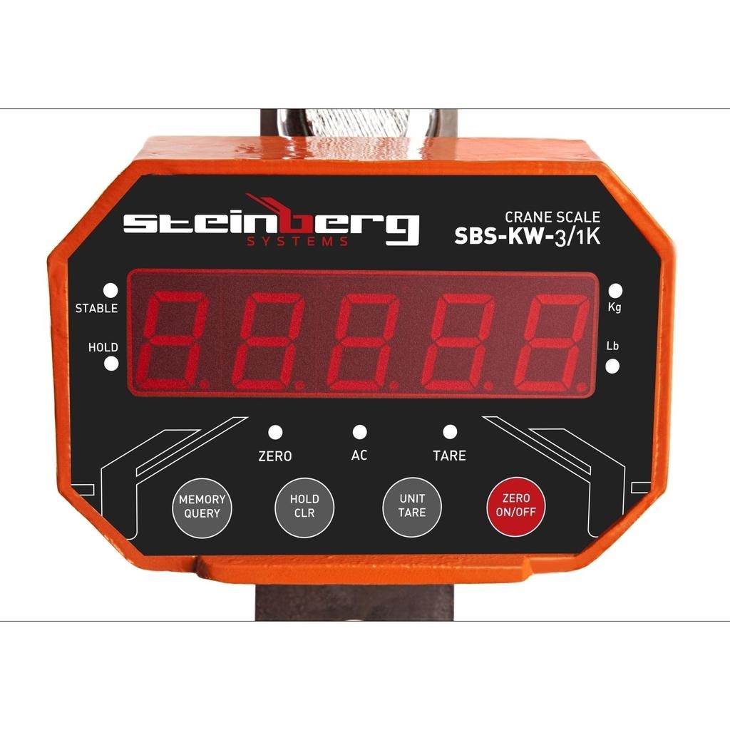 Crane Scale With Remote Control For Industry & Trade, Led