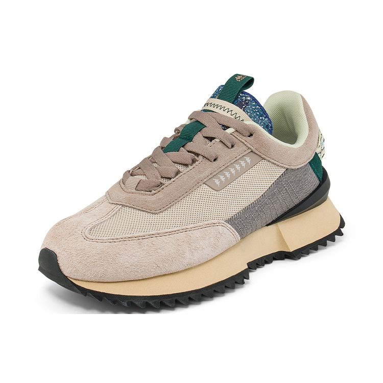 Kappa Fabric Suede Retro Comfortable Shock Absorbing Low Top Lifestyle Casual Shoes Unisex sneakers Atmospheric-Gray K0BZ5MM39-1117