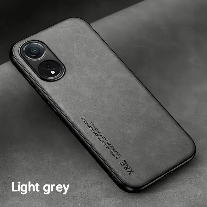 Magnetic Suede Leather Case For OPPO A79 A78 A58 A38 A18 A98 A17 A57 A57S 5G Protective Cover Shockproof Fundas Coque Capa Hülle