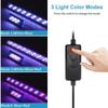 Ultra-Thin Aquarium LED Light with Blue-White Tricolor for Aquatic Plants and Fish Tanks