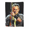 Bruce Frederick Springsteen Is An American Singer Blanket Soft Flannel Throw Blanket Cover for Bed Living room Picnic Home Sofa