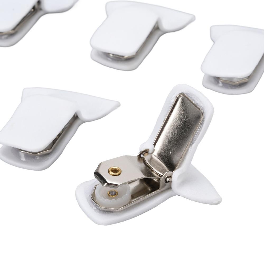 12pcs Metal and Foam Duvet Clips Compact Size Blanket Fasteners Padded Comforter Clips  For Bedding