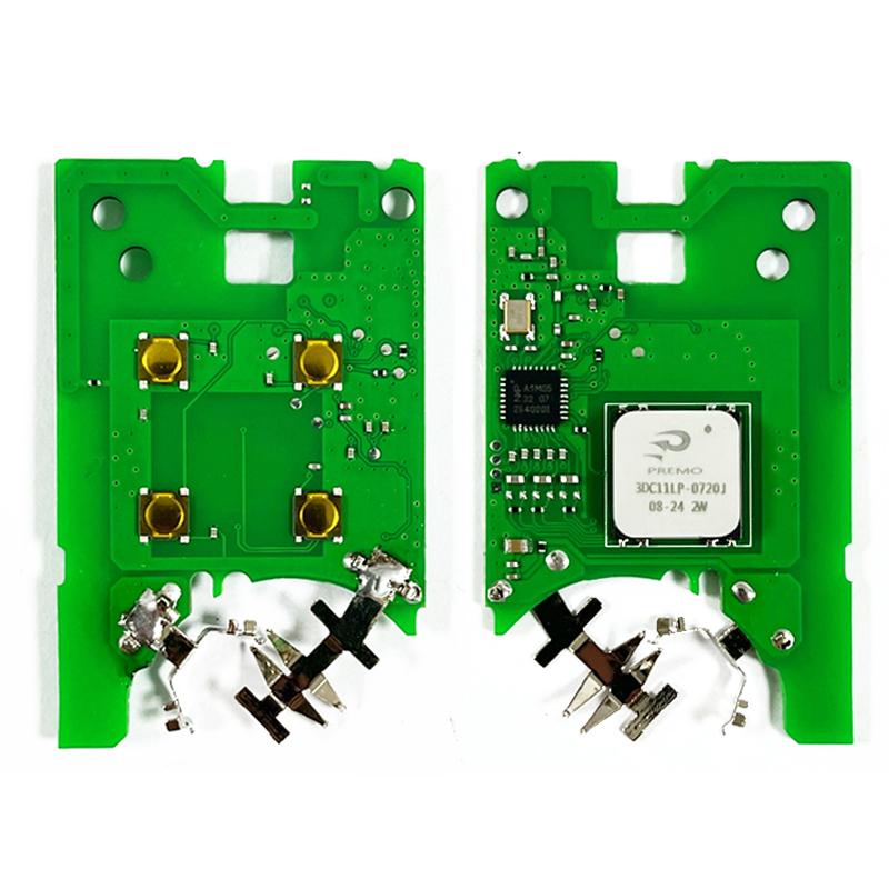 CN010041 Aftermarket 4A NCF 29A1Chip 4 Buttons Smart Car Key for R-enault Frequency 433.92 MHz Keyless GO