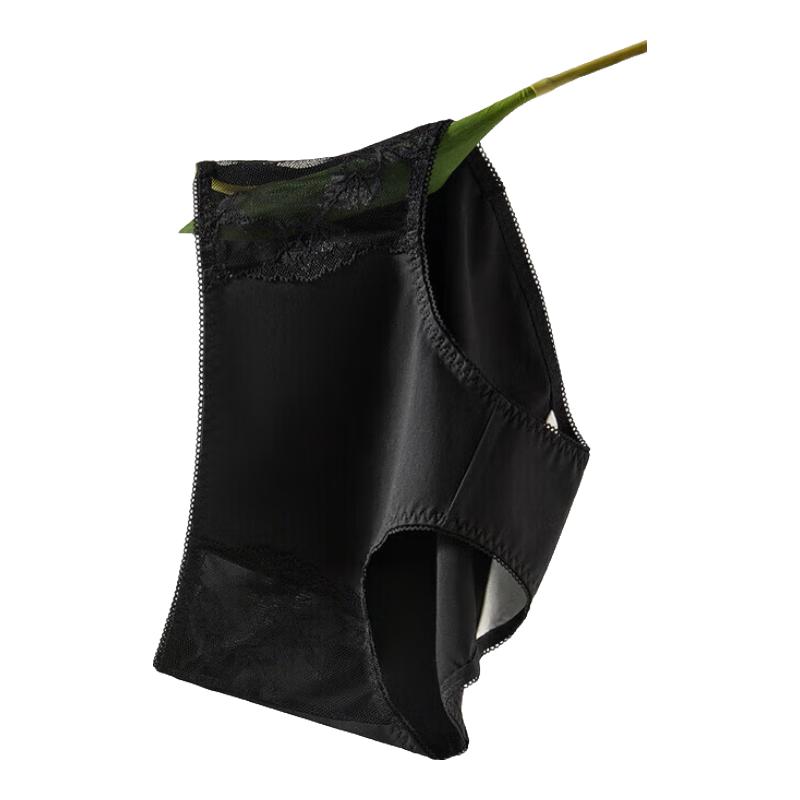 

Audifen Women s 5A Antibacterial Lace Mid-Waist Briefs (3-Pack) L