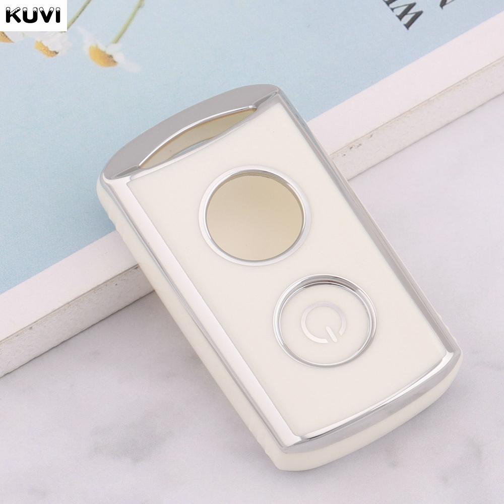 New Tpu Remote Key Case Cover Shell For Yamaha Motor Aerox 155 Nvx155 Nvx Mvx 55 Qbix Jauns 2 Button Protector Fob Accessories