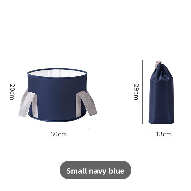 

1 шт. Бытовое ведро для ног для взрослых, портативная дорожная термоизоляционная ванночка для ног, складное ведро для мытья ног в общежитии
