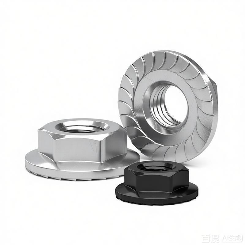 316 304 Stainless Steel M3 M4 M5 M6 M8 M10 M12 M14 M16 M18 M20 Serrated Spinlock Hex Flange Nut Lock Nuts Self-lock Hex Nuts
