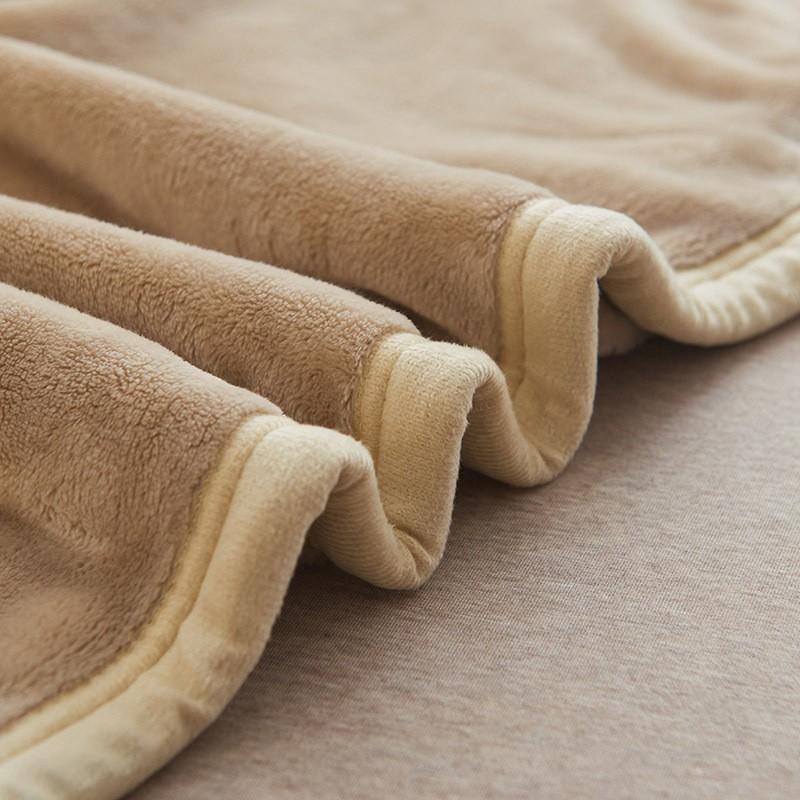 Nap Blanket, Flannel Blanket, Coral Fleece Air Conditioning Blanket, Thickened Fleece Blanket for Winter