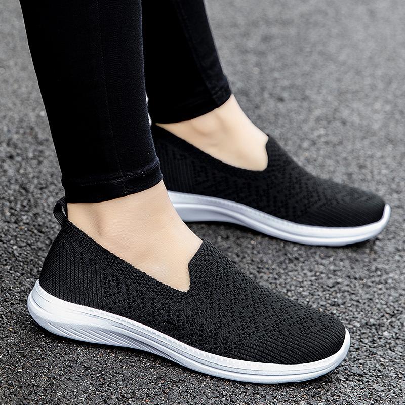Fashion Women's Soft Soled Shoes, Women's Casual Mesh Shoes, Sports and Leisure Shoes, Women's Vulcanized Shoes, Women's Low Heels
