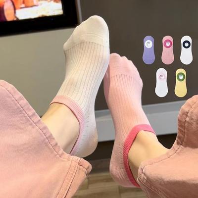 The Trend of Summer Thin, Breathable, and Light-mouthed Dopamine-colored Socks That Don't Fall Off and Women's Invisible Socks