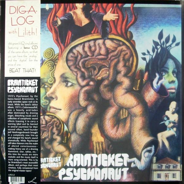 LP Record BRAINTICKET - Psychonaut LR312 Lilith 2010 Russia Rock