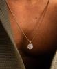Pig&Hen Compass Pendant Necklace - Bronze