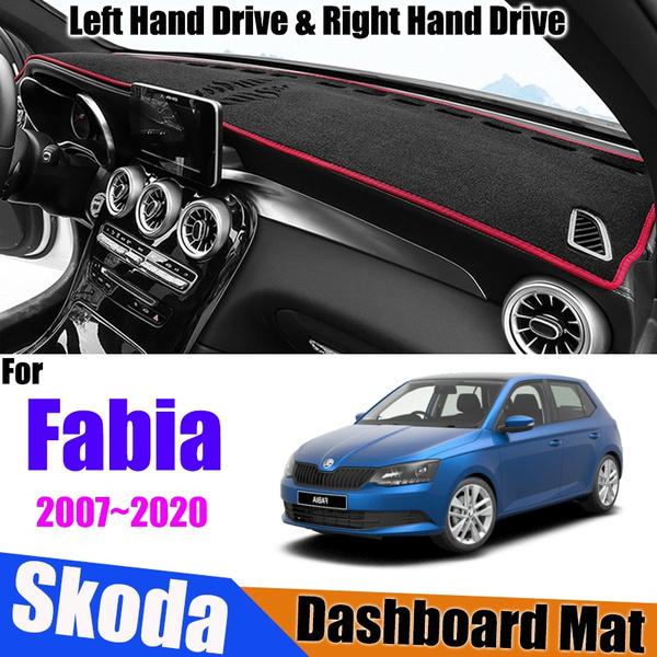 

For Fabia 2007-2020 MK2 MK3 Anti-Slip Mat Dashboard Cover Pad Sunshade Dashmat Carpet Car Accessories