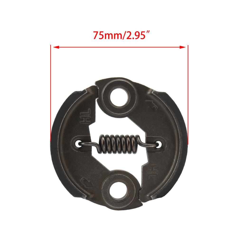 40-5 Motocycle Clutch with Spring Mounting Bolts for 2 Stroke 33cc 43cc 49cc Engine X-1 X-2 Bike Mini Quad Replacement Part
