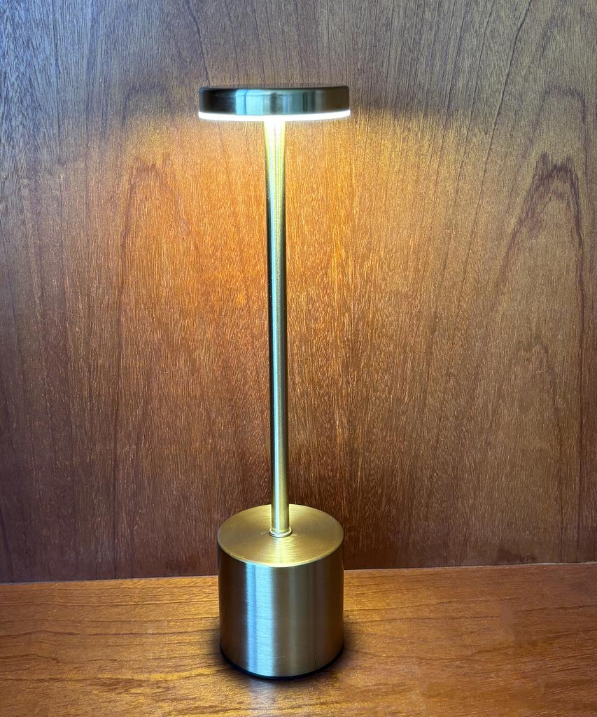 Lampka nocna LED z akumulatorem USB, bezprzewodowa, dotykowa, stołowa, do klubów, barów, hoteli, domów, ściemnialna, nastrojowa lampa biurkowa