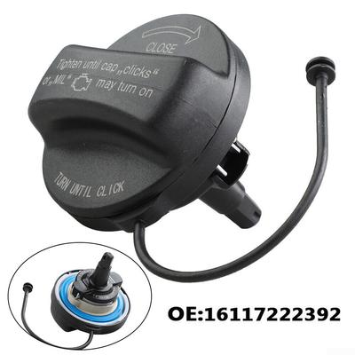 16117222392 degalų bako dangtelis 7222392 juodas plastikas