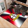 Fußballverein Wappen Löwe Büro Teppich Stuhlmatte, Spielteppich, Geeignet für Eingangsbereich, Schlafzimmer, Wohnzimmer, Schreibtisch, Weihnachtsgeschenk