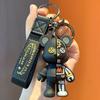 Mechanical Bear Keychain Personalized Men'S Car Key Chain Cartoon Three-Dimensional Doll Creative Fashion Bag Pendant