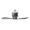 Ventilatori Portatili da Soffitto da 12000mAh Ventilatore da Campeggio per Esterni Circolatore d'Aria per Tenda Raffrescatore Ventilatore Elettrico Ricaricabile Telecomando Luce LED