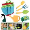 Niños Rastrillo Juego de Herramientas de Jardín Kit de Jardinería Rastrillos Juguete Suministros Herramientas Plantar Mano Niño