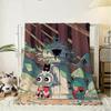 Cult Of The Lamb Game Throw 240g Flannel Blanket Lightweight Soft Skin-friendly Summer Thin Throw Blanket