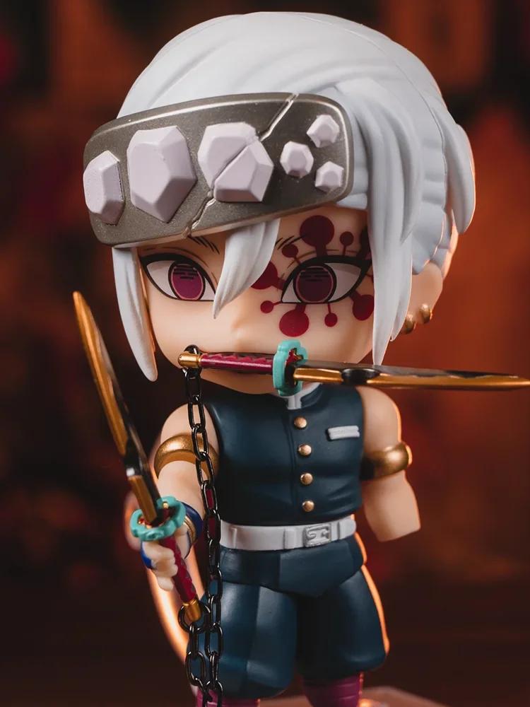 IN STOCK Good Smile Nendoroid Demon Slayer Uzui Tengen Model Anime Action Figure Toys Kids Room Ornament Girl Gifts Collection